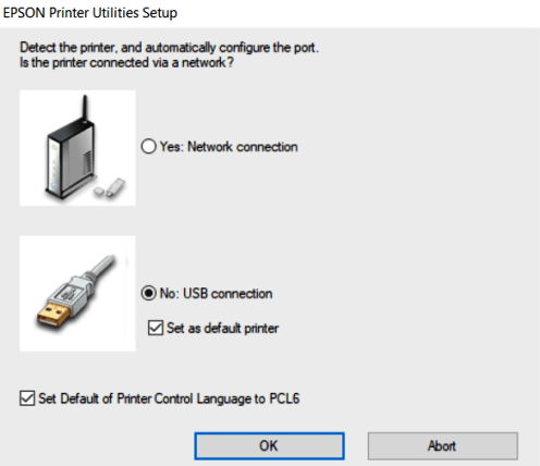 Installing the printer driver