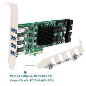 FebSmart FS-4C-U8S-Pro (4 Channel 8 Ports PCIE USB 3.0 Card) Driver