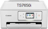 Canon PIXMA TS7650i printer and scanner drivers